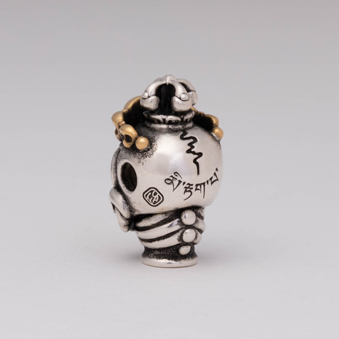 無常母珠「三通」·  珠串配飾  ·  雕金版  /  66800円