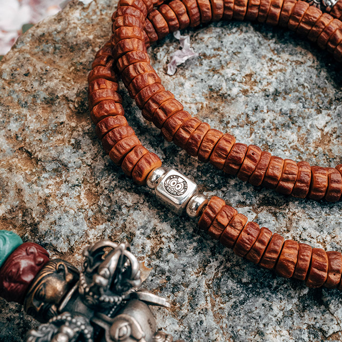 「微笑骷髏LOGO骰子」飾珠｜5500円