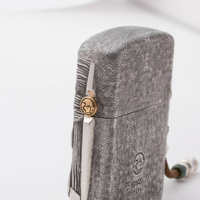 「吶喊」打火機外殼｜ 銀款｜108800円（付款後30天內發貨）