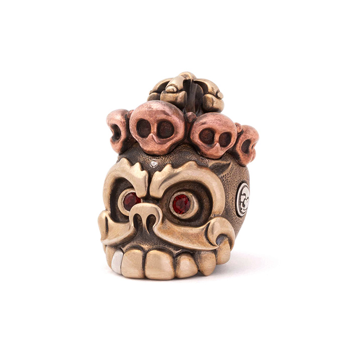 「無常」手把件｜ 銅版｜ 31800円