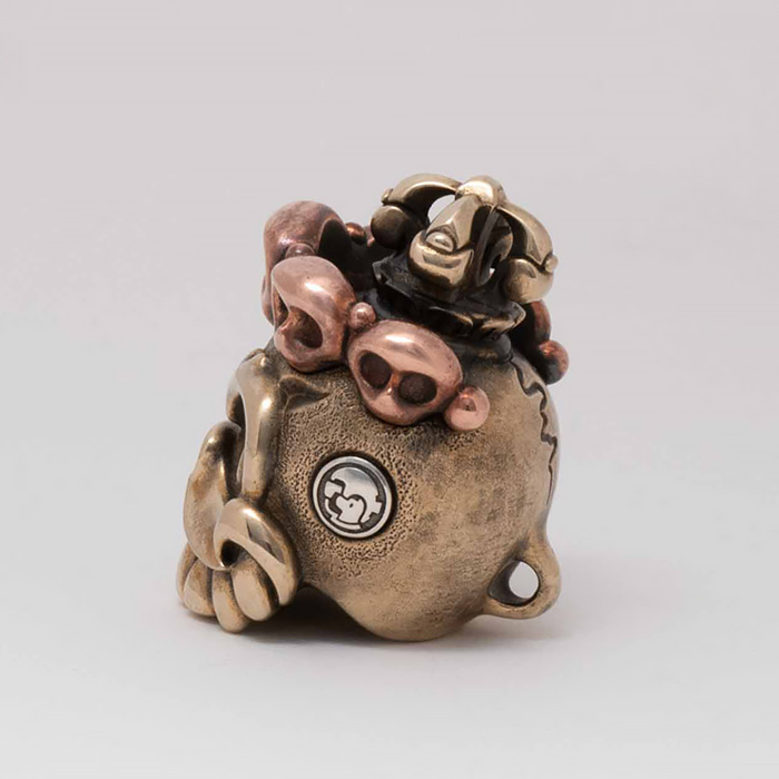 「無常」手把件｜ 銅版｜ 31800円