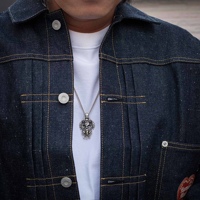 無常ペンダント・シルバー仕様／26800円