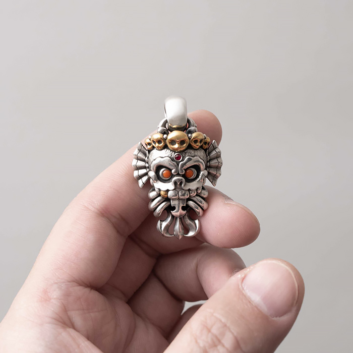 無常ペンダント・シルバー＆ゴールド仕様／86000円