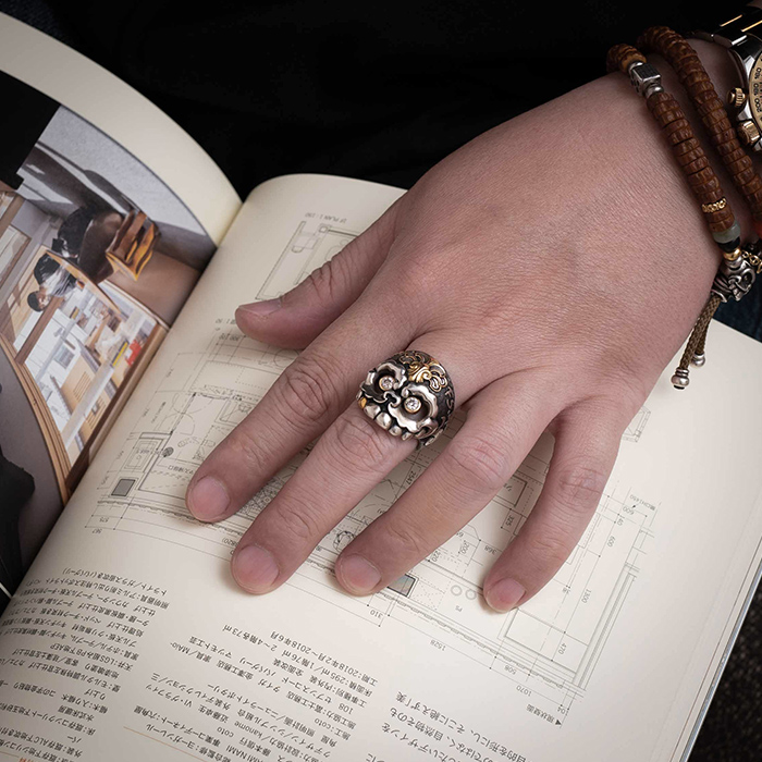 「無常」 戒指｜244000円（28个工作日左右发货）