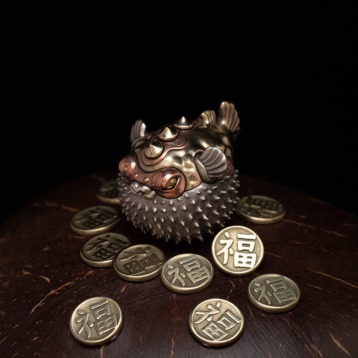 河豚｜福運之器｜64180円