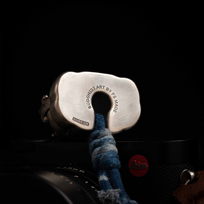 五髻文殊菩薩童子像｜銀金版｜120800（已停產）